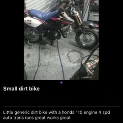 Mini Dirt Bike
