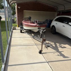 1981 16ft Bass Boat