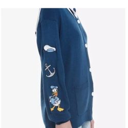 Donald Duck Sweater Cardigan