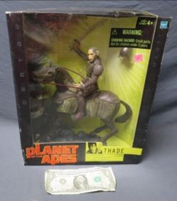 Planet of the Apes Thade Action Figure with Horse