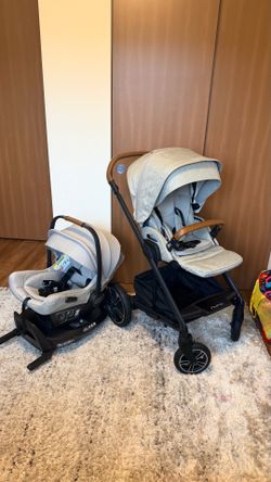 Nuna Stroller MIXX and Car Seat Year of manufacture 2023