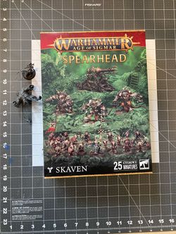 Warhammer Age of Sigmar Skaven Spearhead (mostly) New