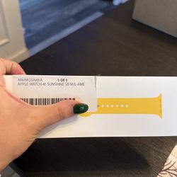 Apple Watch Band 41mm Sunshine