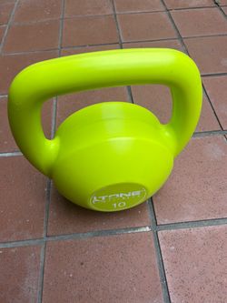 Tone Fitness 10 lb Kettlebell – Green