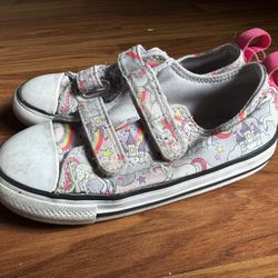Toddler Converse Unicorn Shoes – Size 10