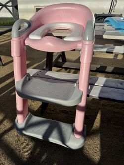 Pink Potty Training Toilet Seat Chair