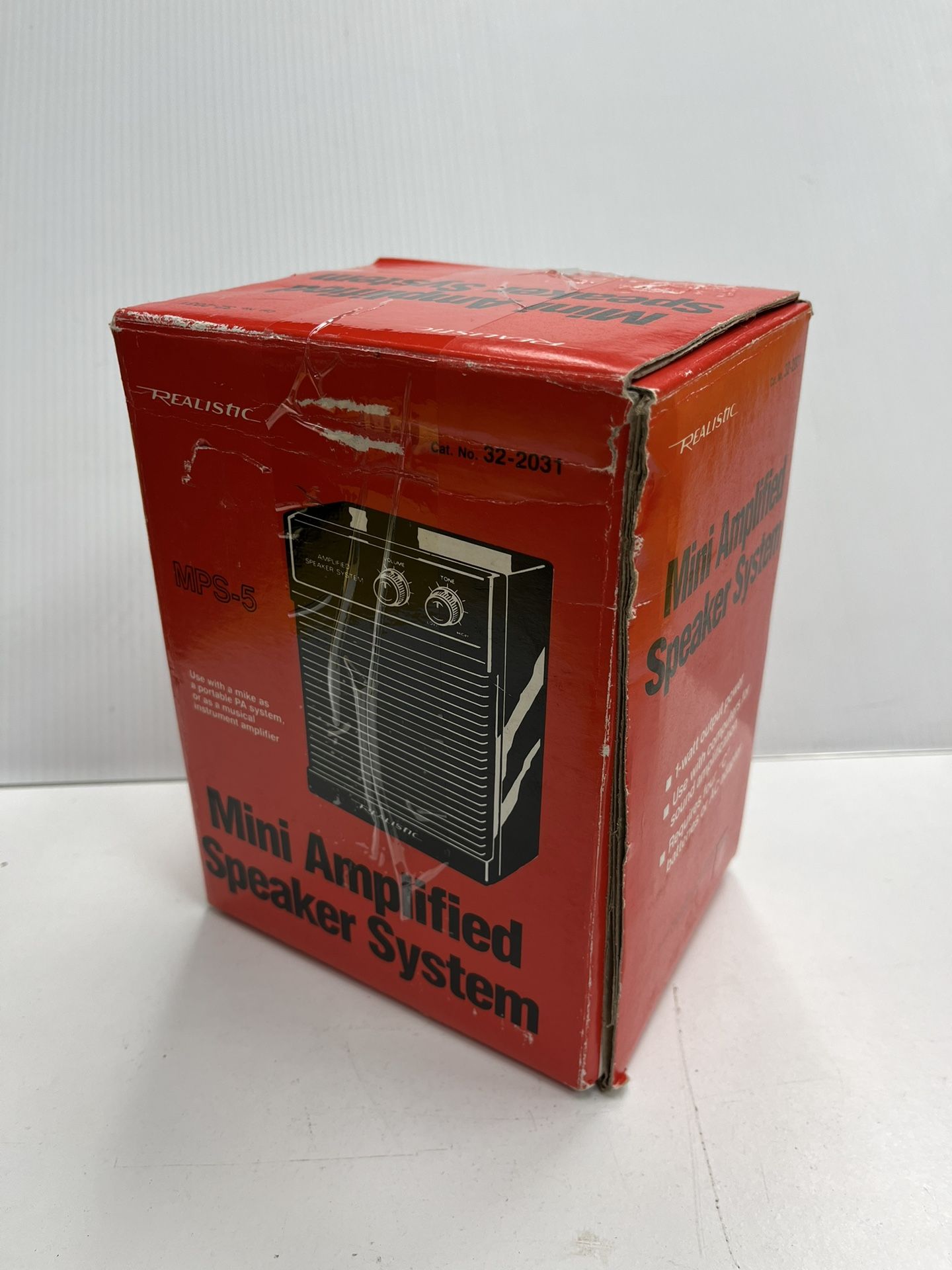 Realistic MPS-5 Mini Amp Speaker System