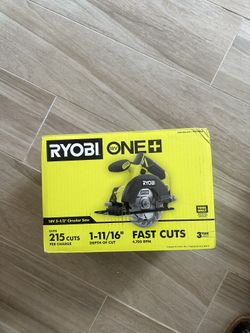 Ryobi 18v One + Saw