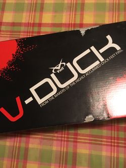 V-Duck body boarding fins.