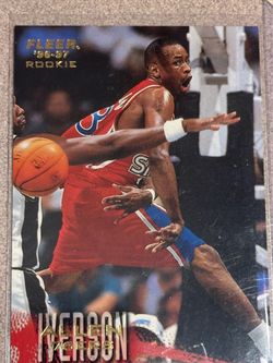 Allen Iverson fleer rookie