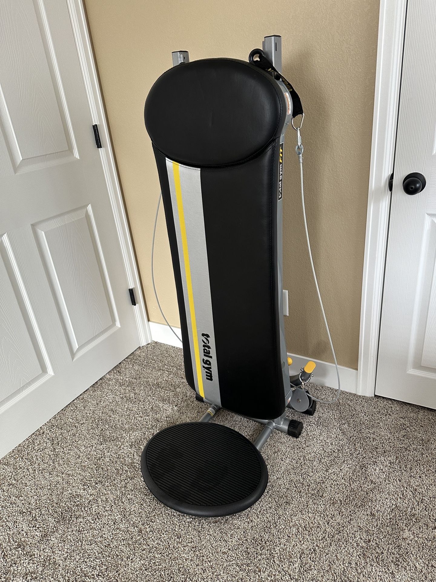 Total Gym FIT – Like New w/ Wing & AbCrunch Attachments!