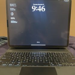iPad Pro 12.9” M2 (6th Gen, 128GB) + Magic Keyboard – Like New – $850