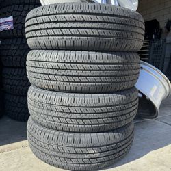 225/65/17 Hankook DynaPro Set (4) Tires Mounted And Balanced 