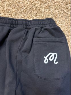 NWT Malbon Clubhouse Sweatpants Black Mens Size XS MSRP $150