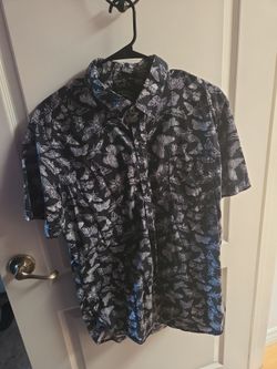 Blackcraft Short Moth Print Shirt
