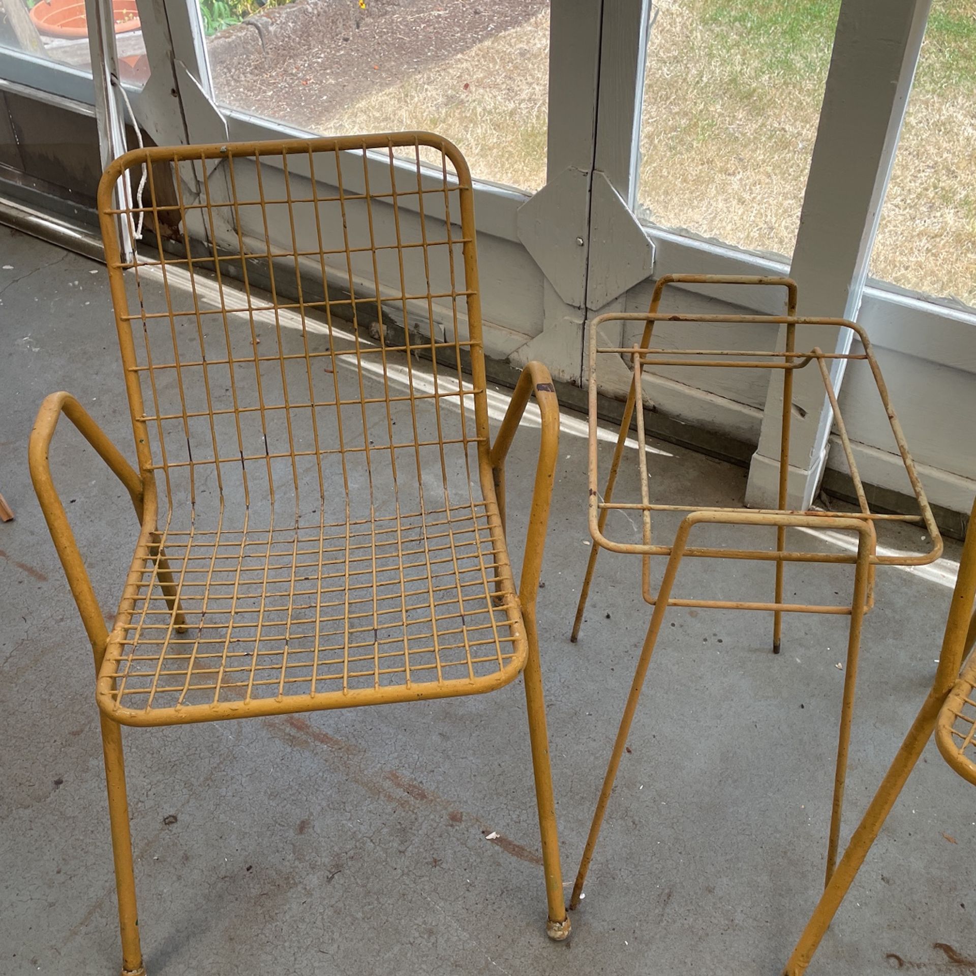 Patio Chairs And Table