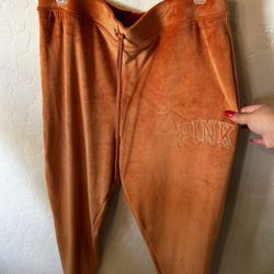 “NEW” Victoria Secret Pink Velour Jogger Pants 