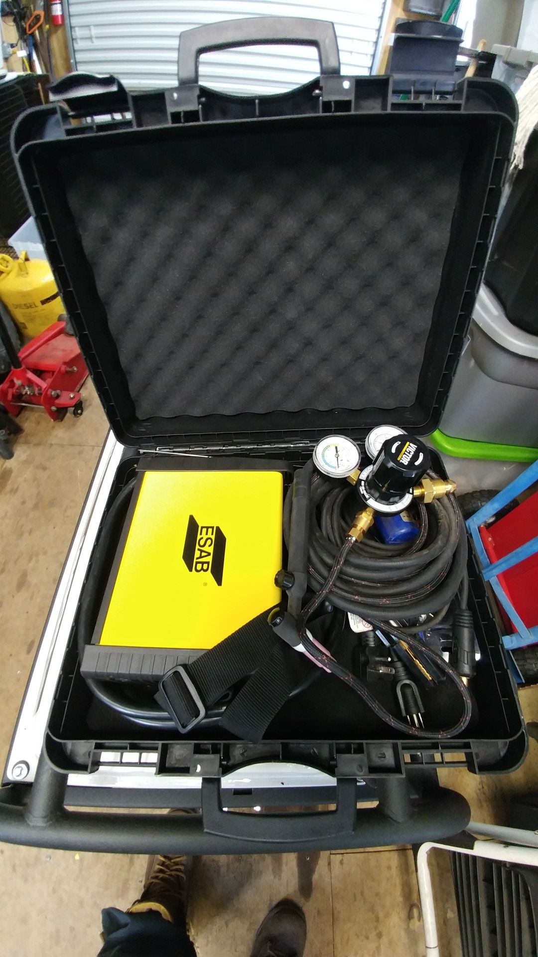 Esab 95i tig and stick welder
