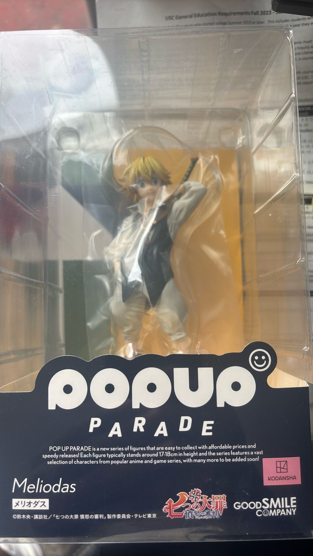 Meliodas Popup (new)