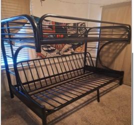 Bunk bed twin over full sofa bed $$$20$$$