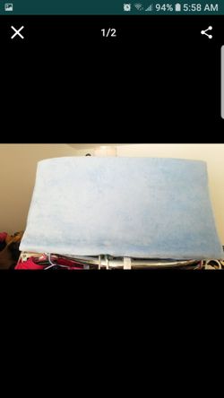 Baby boy changing pad