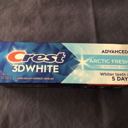 Crest 3D White Advanced Arctic fresh Toothpaste  2.4 Oz