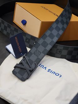 Graphite Damier LV Belt Brand new condition Comes with receipt, dust bag, lv  box and lv shopping bag. $220