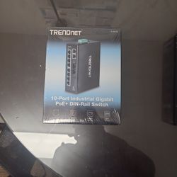 Two 10-port Industrial Gigabit PoE+DIN -rail Switches