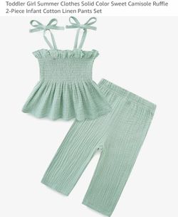 New baby infant summer outfits 6-9 months