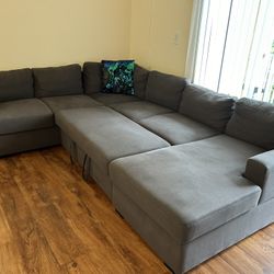 Sectional Sleeper Sofa With Chaise