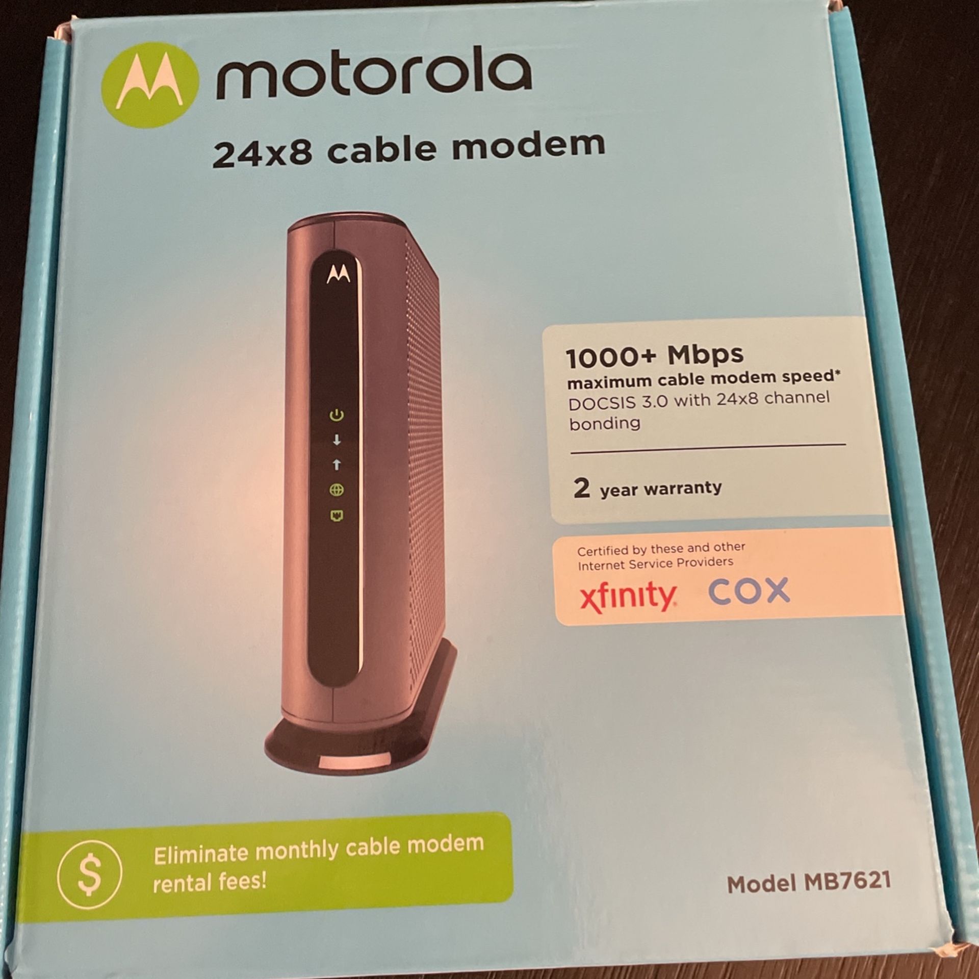 Motorola 24x8 Cable Modem 