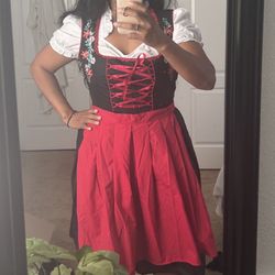 Brand new- Octoberfest beer maid medium