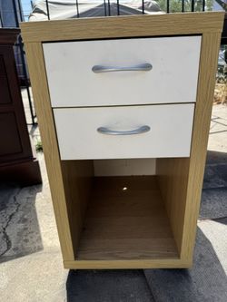 Wood Nightstand/ end Table