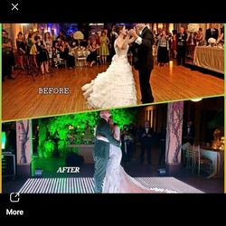 LIGHTED  RENTABLE DANCE FLOORS