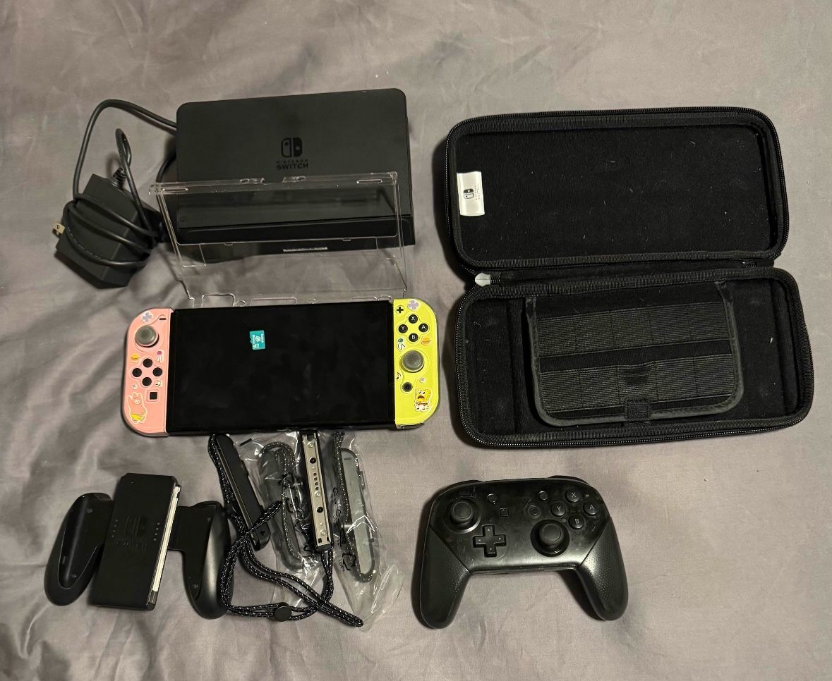 Switch Oled With Assessories