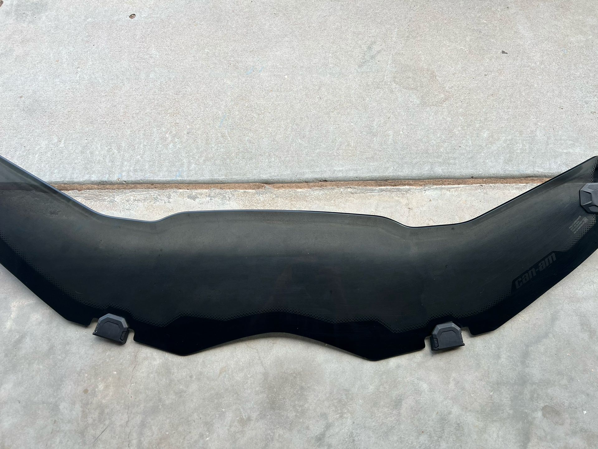 Can Am X3 Half Tinted Windshield