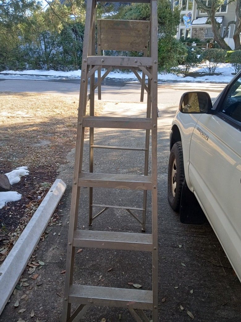 LADDER ALUMINUM 6ft