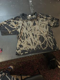  “Bloodsport” Bleached Black Glidan Tee Size XXL 