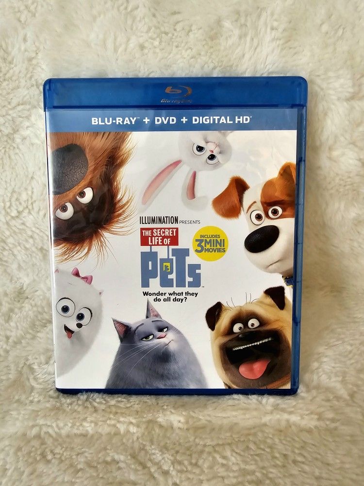 The Secret Life of Pets (Blu-ray, 2016)