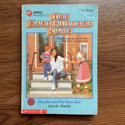 Claudia and the New Girl (Babysitters Club # 12) - Paperback - GOOD