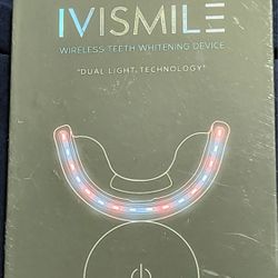 New IVISMILE Wireless Teeth Whitening Device