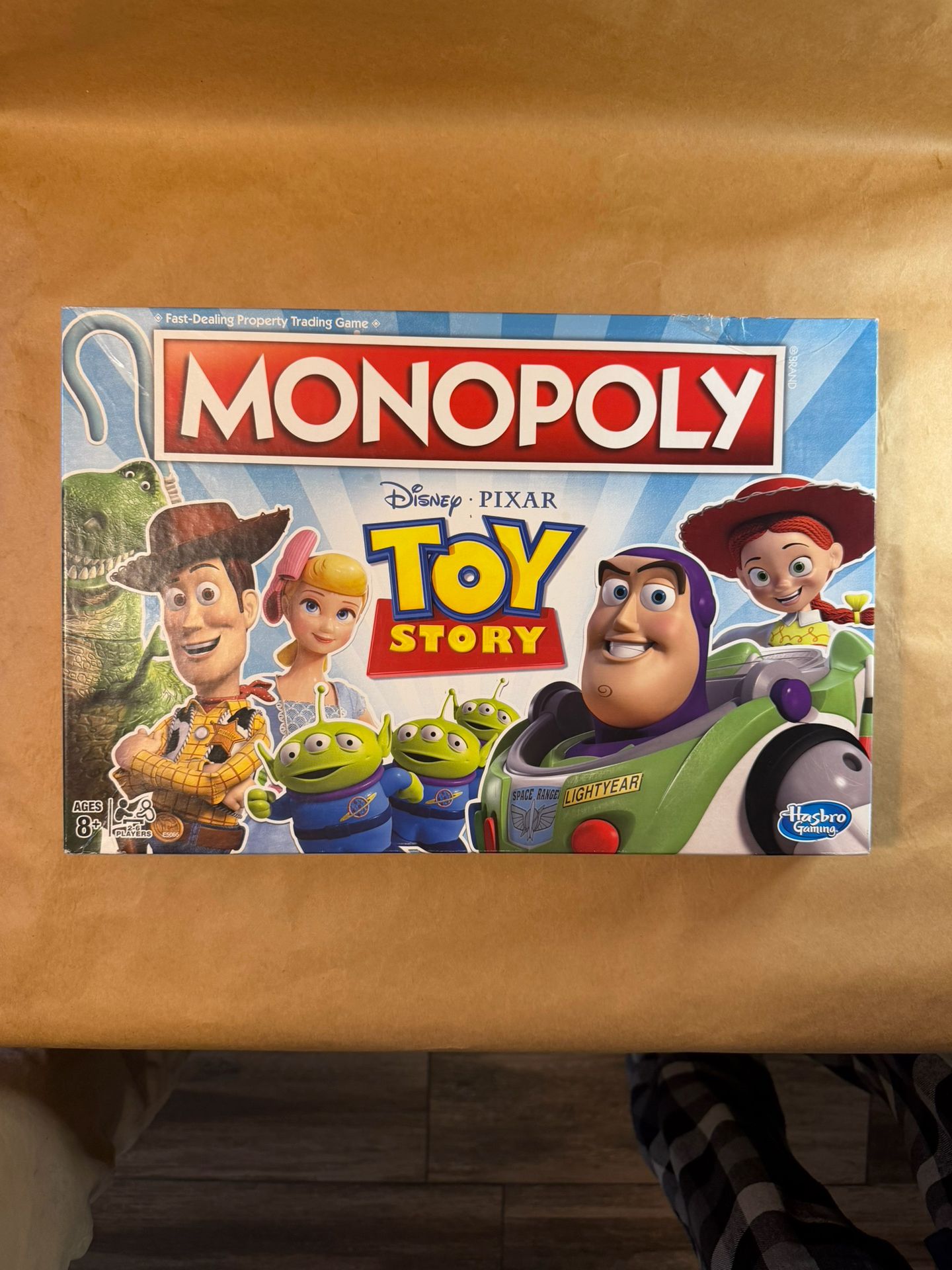 Monopoly Toy Story Disney Pixar Board Game Complete Set Open Box Like New