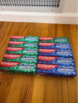 Colgate Max Fresh toothpaste 6.3oz, 2 dollars each