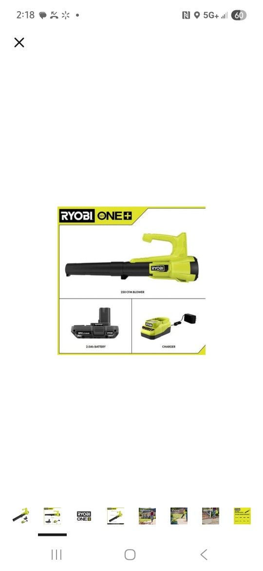 Ryobi Leaf Blower