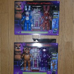 FNAF Endo Bundle - Freddy & Bonnie Jazwares - New & Sealed