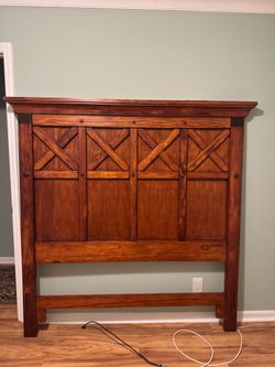 Moving sale - Solid Wood Queen Bed frame