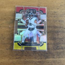 2024 SELECT JALEN HURTS DIE CUT PRIZM CARD
