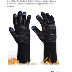 Brand New Grill Gloves Heat Resistance 