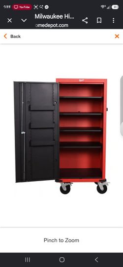 Milwaukee tools 27"  side tool locker