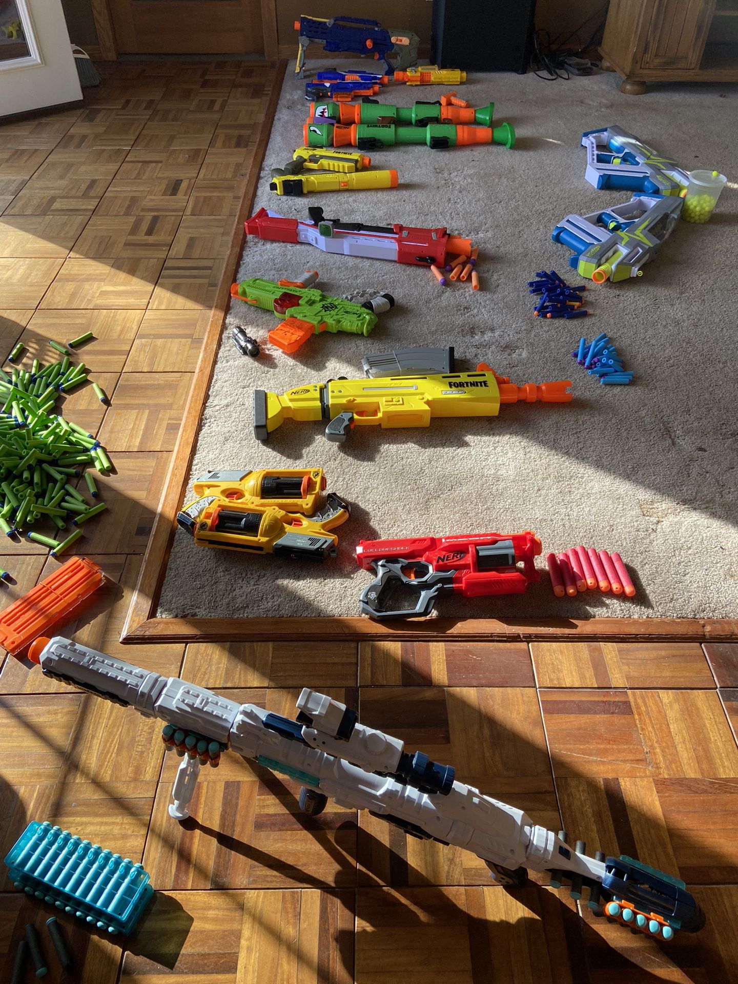 Nerf Arsenal!!! Sold With Bullets! 